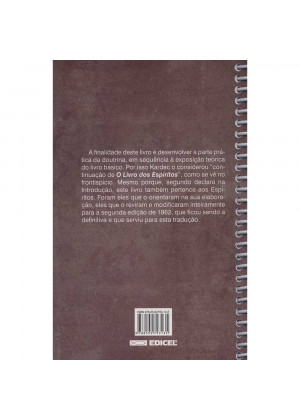 Livro dos Médiuns. O [Edicel - espiral] - 2